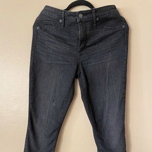 Universal thread dark denim strait leg